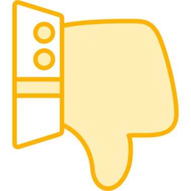 aşağı simge, vektör illüstrasyon