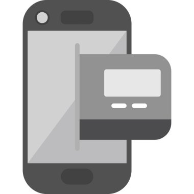 cep telefonu vektör simgesi