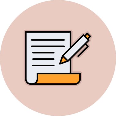 Modern eğitim ikonunun vektör illüstrasyonu