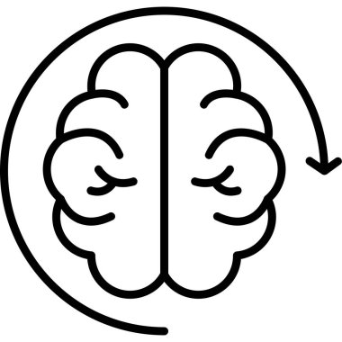 beyin insan zihin simgesi