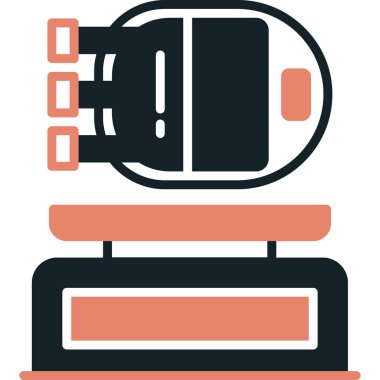 elektrikli ısıtıcı vektör çizimi