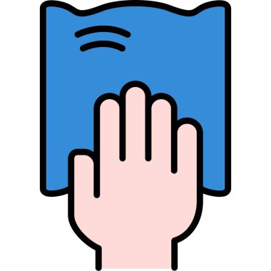 Kitap. Web simgesi basit illüstrasyon