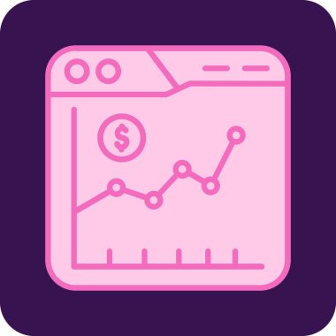 Dolar simgesi vektör illüstrasyonu