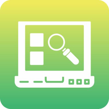 eşsiz dizüstü bilgisayar ve tablet vektör çizgisi simgesi