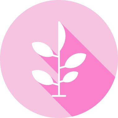 Bir ağaç simgesinin vektör illüstrasyonu