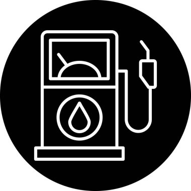 gaz simge vektör çizim