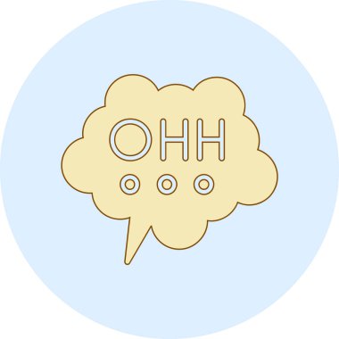 çizgi film doodle konuşma balonu