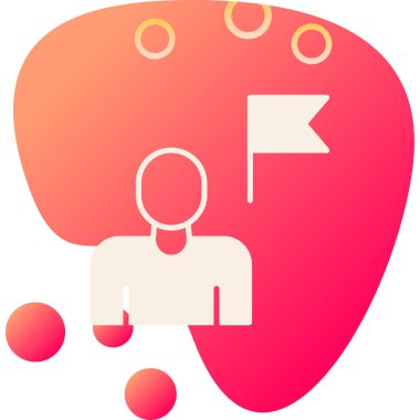 beyin ikonu vektör illüstrasyonu