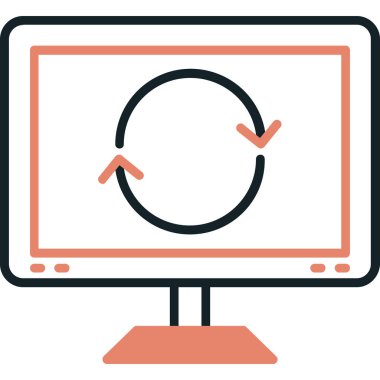 vektör izleyici simgesi illüstrasyonu