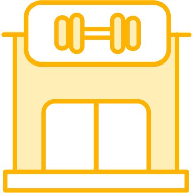 Modern bir simgenin vektör illüstrasyonu