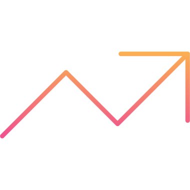 Grafik grafik vektör simgesi