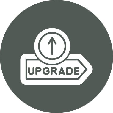 Simge vektör illüstrasyonunu yükselt