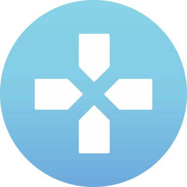 Tıbbi çapraz simge vektör çizimi