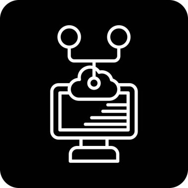 seo modern simgesinin vektör illüstrasyonu