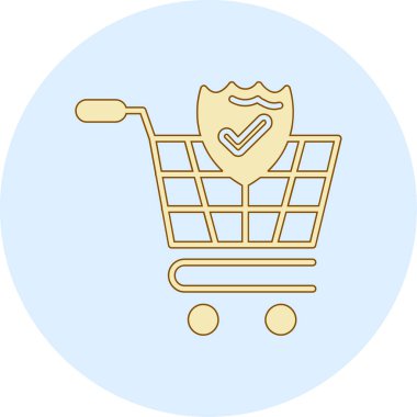 Alışveriş arabası. Basit tasarım