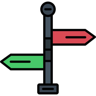 ok simgesi vektör illüstrasyonu