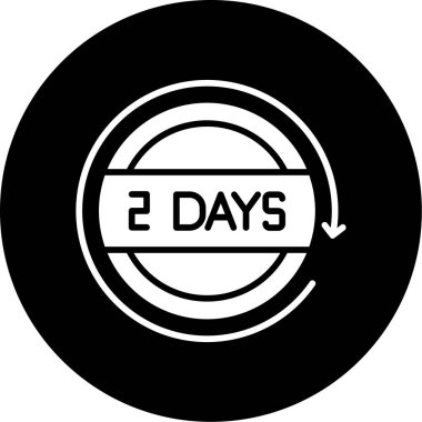 Modern bir simgenin vektör illüstrasyonu