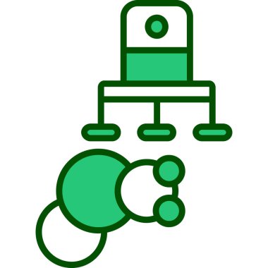 uydu anten vektör simgesi