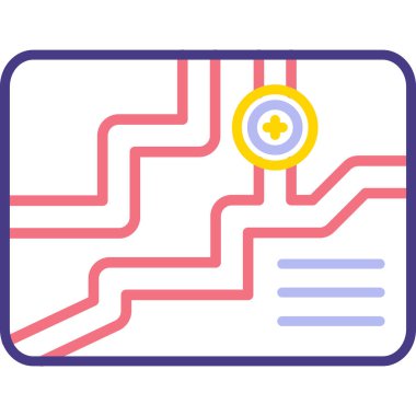 seo modern simgesinin vektör illüstrasyonu