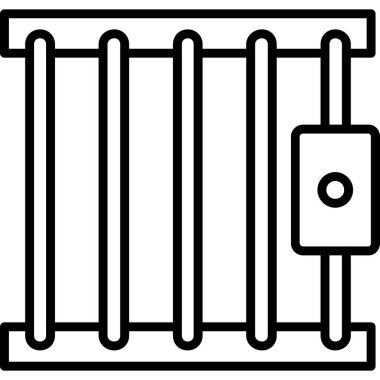 Elektrikli ısıtıcı simgesi, basit tarzı