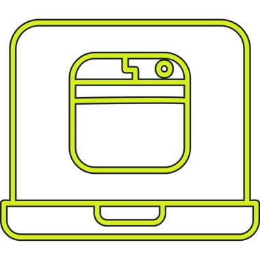 Mutfak ölçeklendirme simgesi, taslak biçim