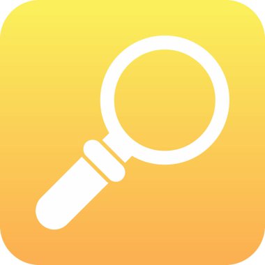 Sarı simgeli büyüteç