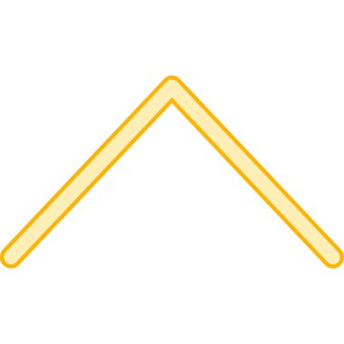 ok yukarı simge vektör çizim logosu