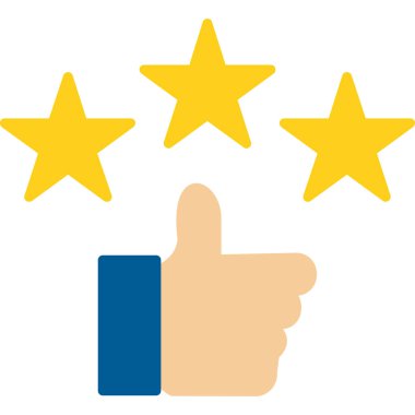 Geri besleme simgesi vektör illüstrasyonu