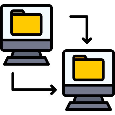 veri aktarım sunucu simgesi