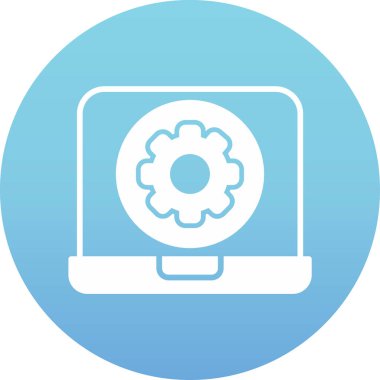 Ayarlama. Web simgesi basit illüstrasyon