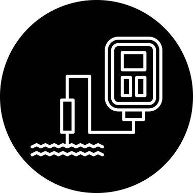 Yüzme havuzunun vektör çizimi