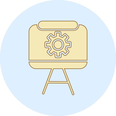 seo modern simgesinin vektör illüstrasyonu