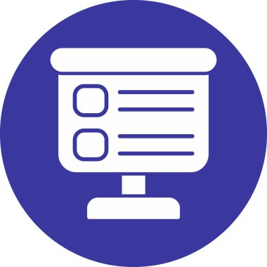 Belge simgesinin vektör illüstrasyonu