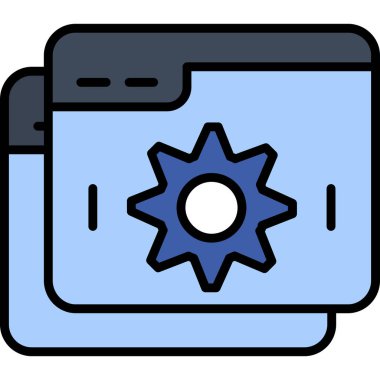 Ağ simgesi. Basit tasarım