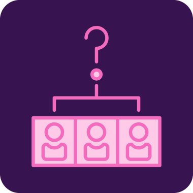 Bir grup insanın vektör çizimi