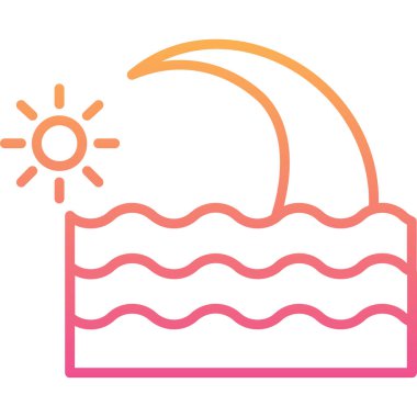 Kek. Web simgesi basit illüstrasyon