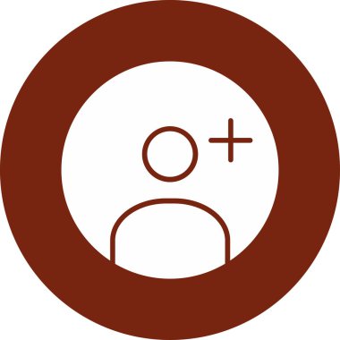 Bir insan simgesinin vektör illüstrasyonu