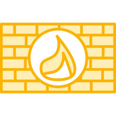 Tek izole gaz ikonunun vektör illüstrasyonu