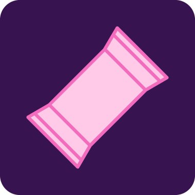 krem simge vektör çizim