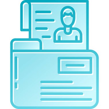 Dosya özeti biçiminde kart kimliği simgesi