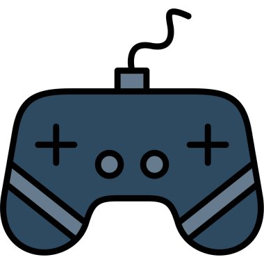 Oyun joystick simgesi - taslak biçimi