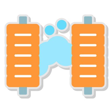 tıbbi ve tıbbi vektör simgesi