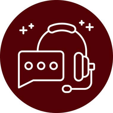 vr gözlük simgesi vektör illüstrasyonu