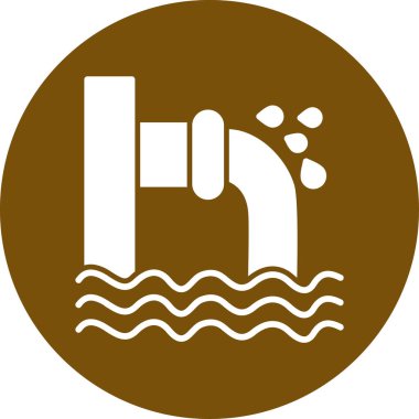 Bir varil simgesinin vektör illüstrasyonu