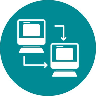 ağ paylaşım simgesi çizimi