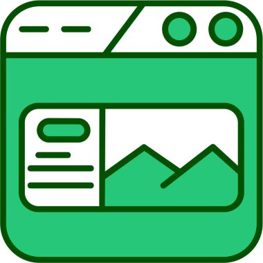 seo modern simgesinin vektör illüstrasyonu