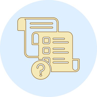 Arama simgesi vektör illüstrasyonu