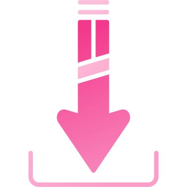 ok simgesi vektör illüstrasyonu