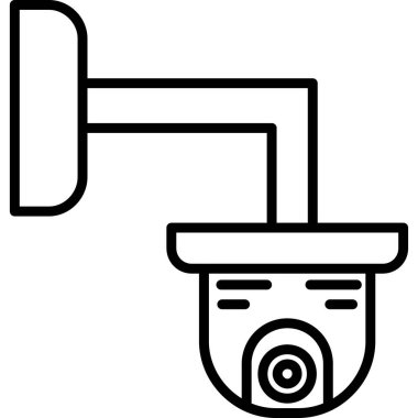 kamera simgesi vektör illüstrasyonu