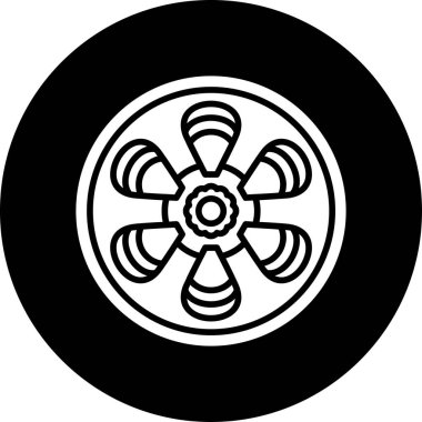 Çiçek bahçesi doğa simgesi